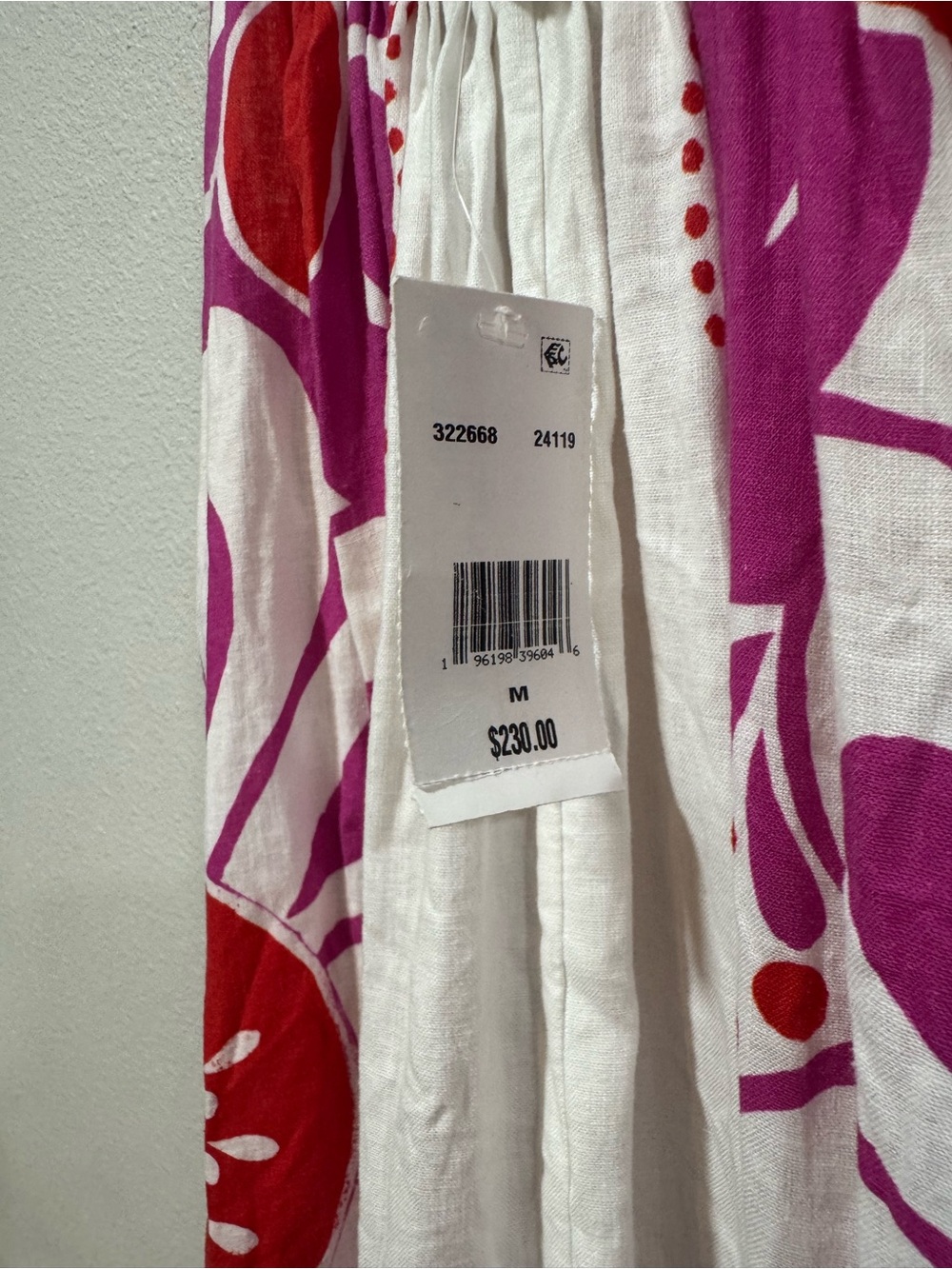 Farm Rio Anthropologie Medium Maia Linen Jumpsuit NWT Resort Wear Vacation - Picture 8 of 10